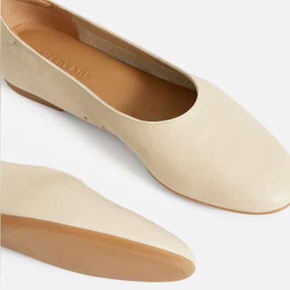 New Everlane The Italian Leather Day Glove Cream Size 8.5 - Picture 15 of 15